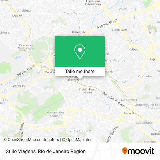 Stillo Viagens map