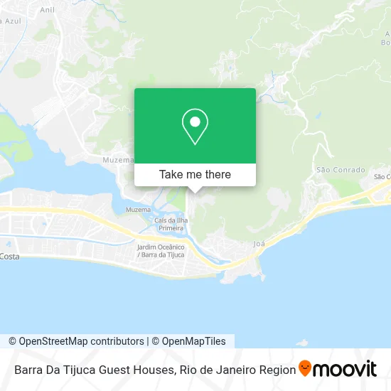 Barra Da Tijuca Guest Houses map