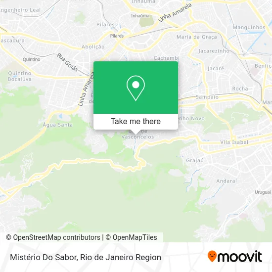 Mistério Do Sabor map