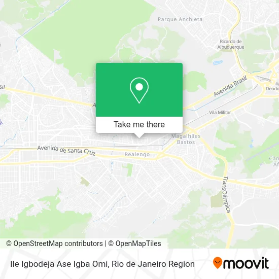 Ile Igbodeja Ase Igba Omi map