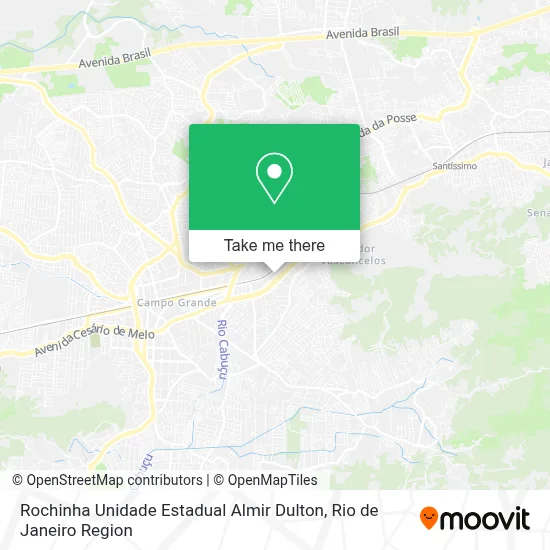 Rochinha Unidade Estadual Almir Dulton map
