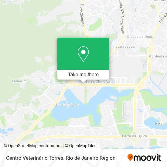 Centro Veterinário Torres map