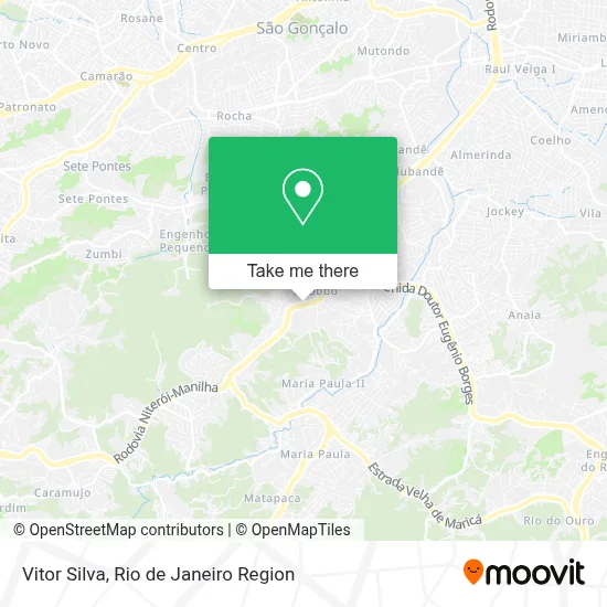 Vitor Silva map