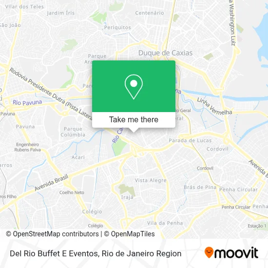 Del Rio Buffet E Eventos map
