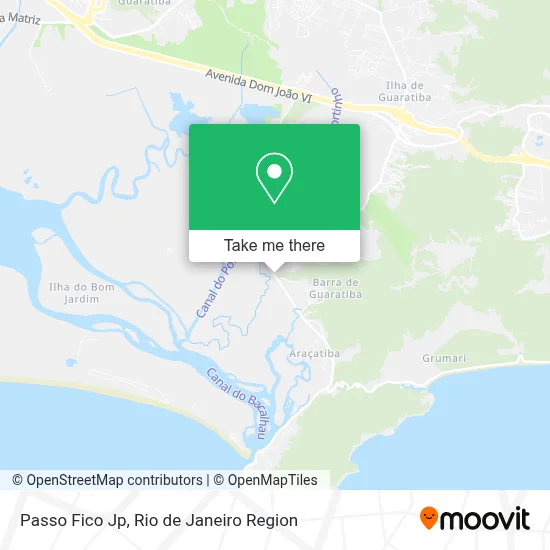 Passo Fico Jp map
