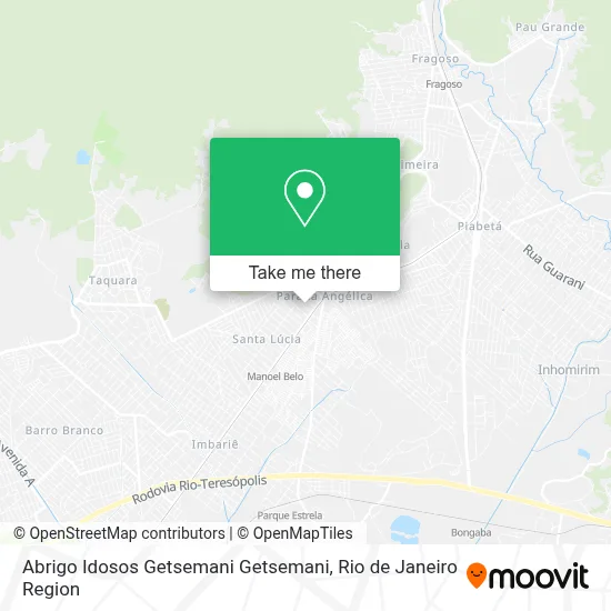 Abrigo Idosos Getsemani Getsemani map