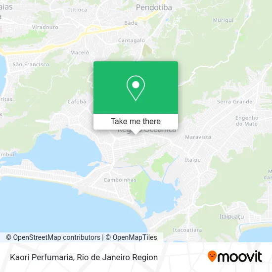 Kaori Perfumaria map