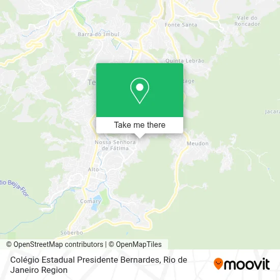Colégio Estadual Presidente Bernardes map