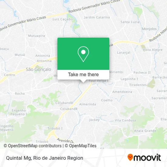 Quintal Mg map
