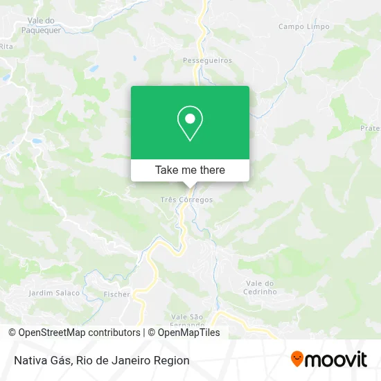 Nativa Gás map