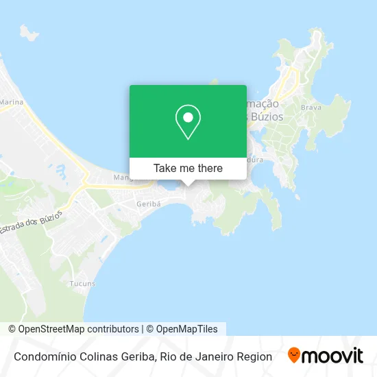 Condomínio Colinas Geriba map