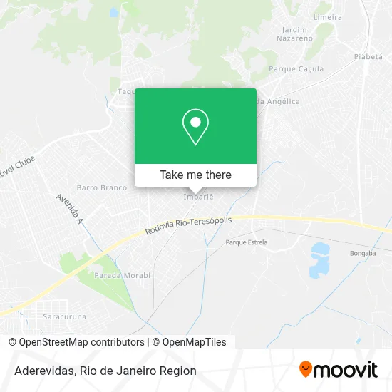 Aderevidas map