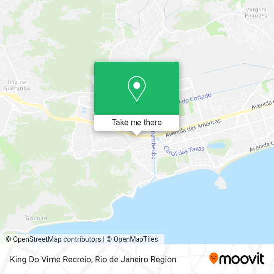 King Do Vime Recreio map