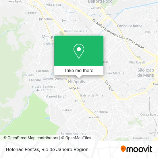 Helenas Festas map