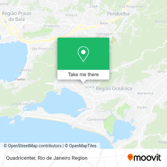 Quadricenter map