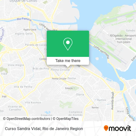 Curso Sandra Vidal map