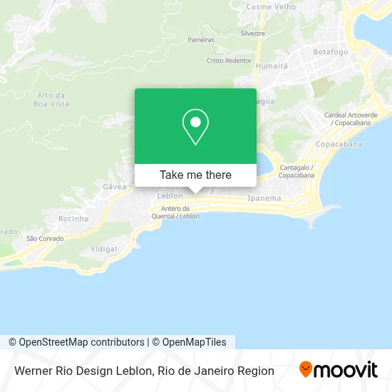 Werner Rio Design Leblon map