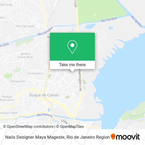 Nails Designer Maya Mageste map