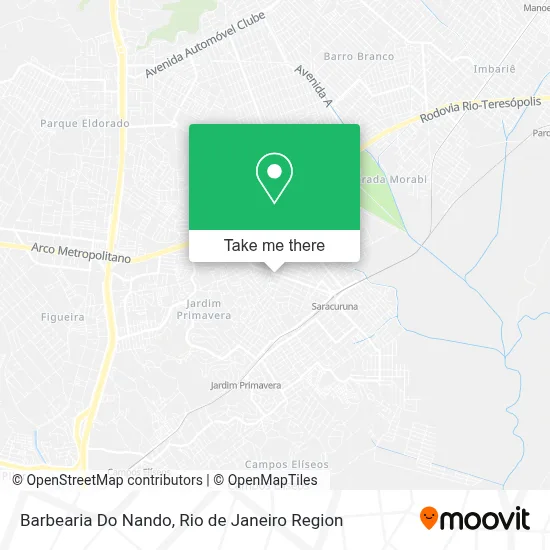 Barbearia Do Nando map