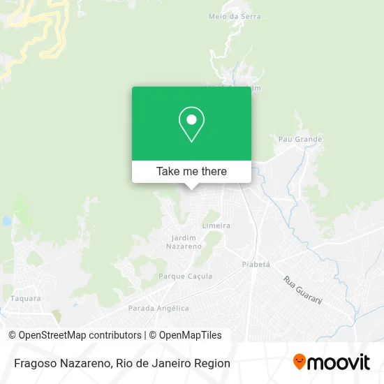 Fragoso Nazareno map