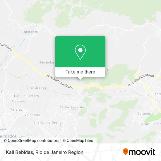 Kall Bebidas map