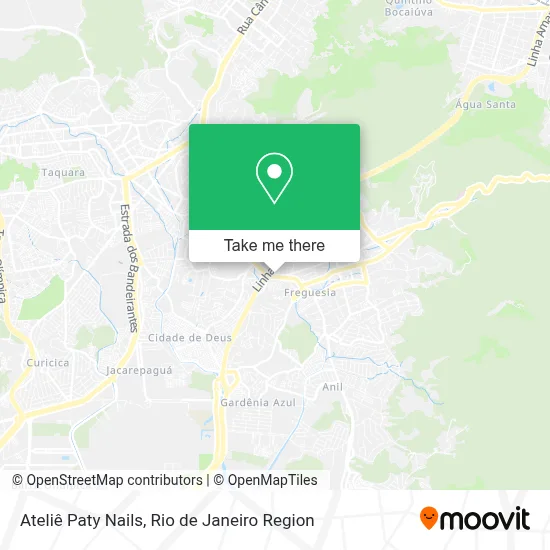 Ateliê Paty Nails map