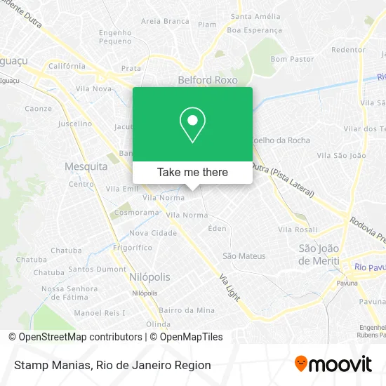 Stamp Manias map