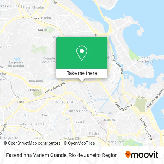 Fazendinha Varjem Grande map