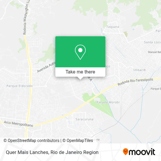 Quer Mais Lanches map