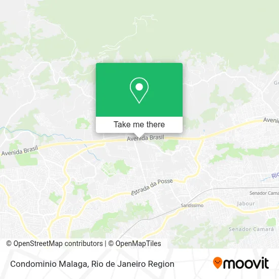 Condominio Malaga map