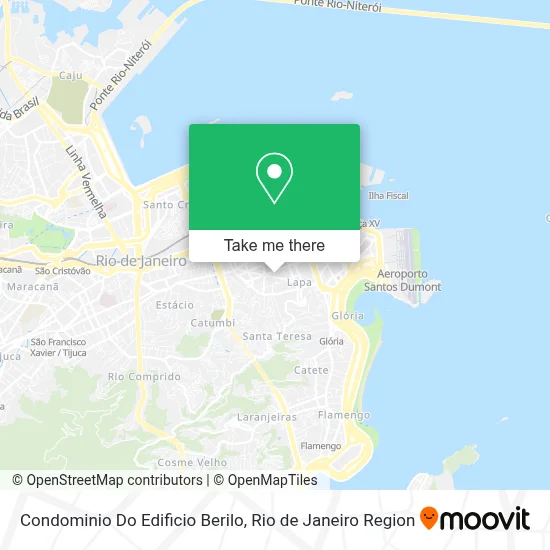 Condominio Do Edificio Berilo map