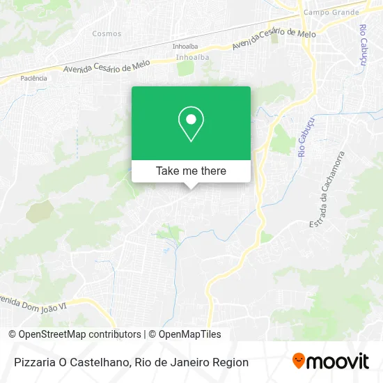 Pizzaria O Castelhano map
