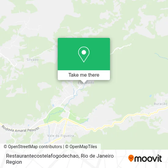 Restaurantecostelafogodechao map