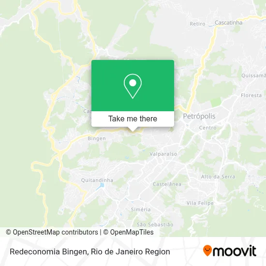 Redeconomia Bingen map