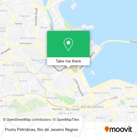 Posto Petrobras map