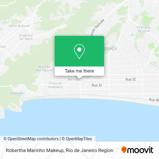 Robertha Marinho Makeup map