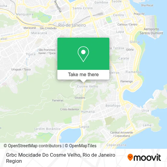 Grbc Mocidade Do Cosme Velho map