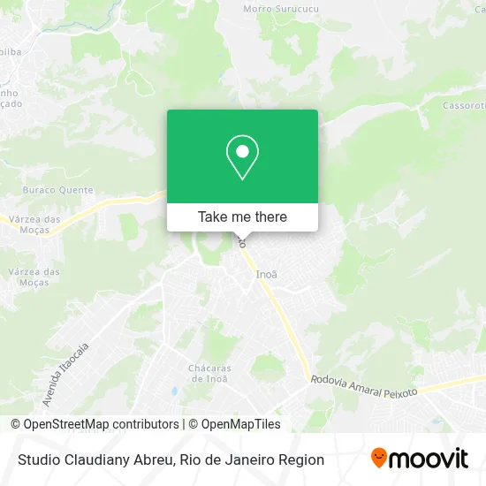 Studio Claudiany Abreu map