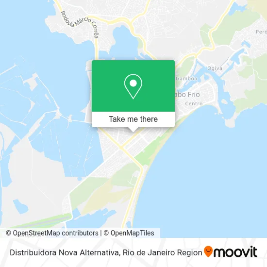 Distribuidora Nova Alternativa map