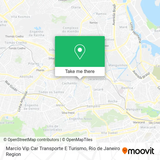 Marcio Vip Car Transporte E Turismo map