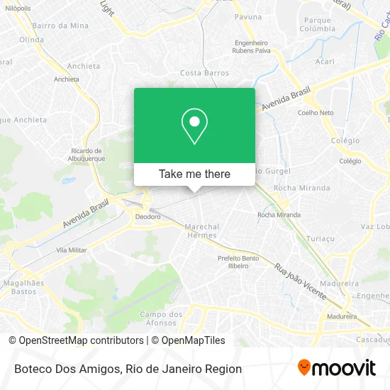 Boteco Dos Amigos map