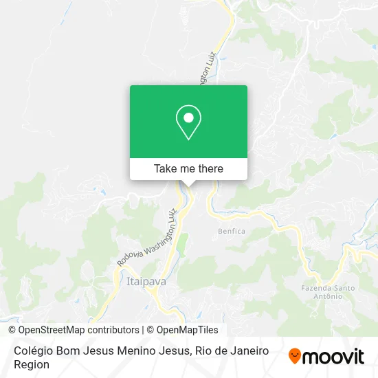 Colégio Bom Jesus Menino Jesus map