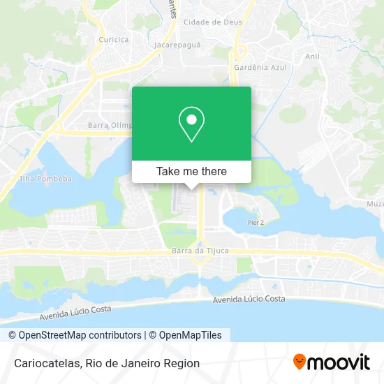 Cariocatelas map