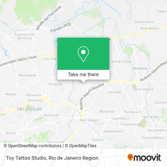 Toy Tattoo Studio map