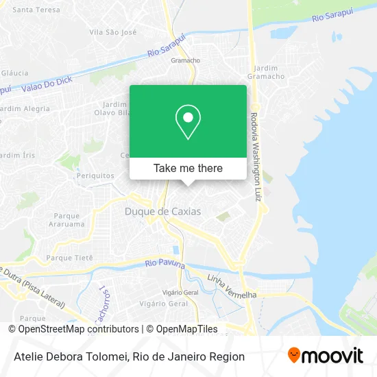 Atelie Debora Tolomei map