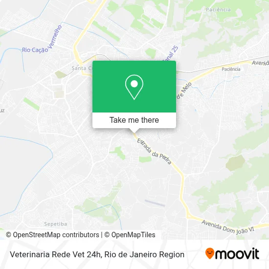 Veterinaria Rede Vet 24h map