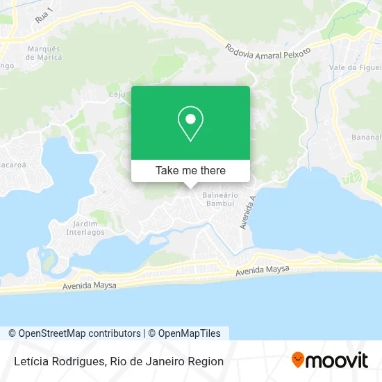 Letícia Rodrigues map