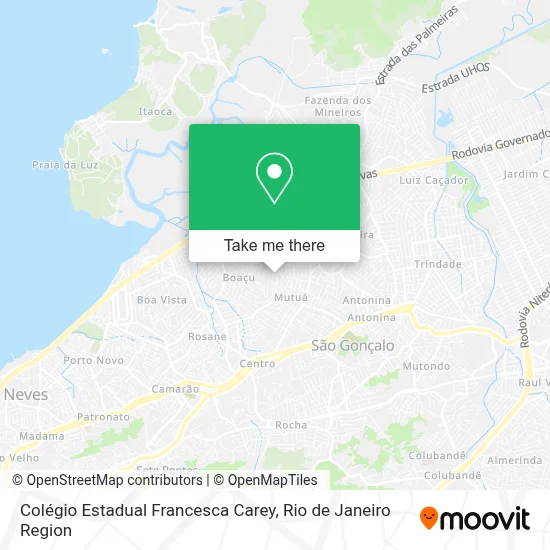 Colégio Estadual Francesca Carey map