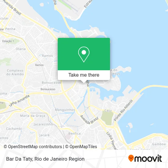 Bar Da Taty map