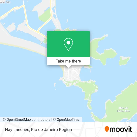 Hay Lanches map